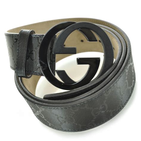 gucci imprime monogram gg belt|gucci guccissima belt bag.